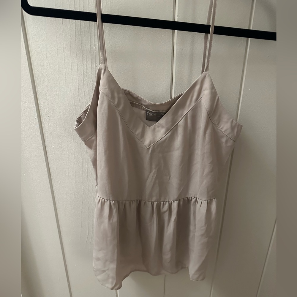 ASOS Neutral Blouse, tank top, US size 6
